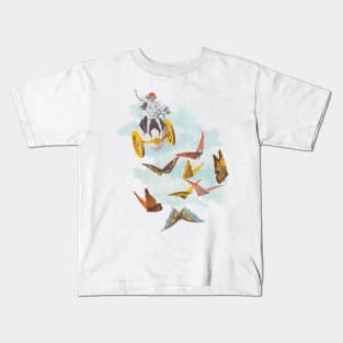 Butterfly Chariot Kids T-Shirt